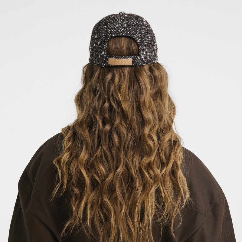 Casquette , Tweed - Moka  - Vue 4 de 4