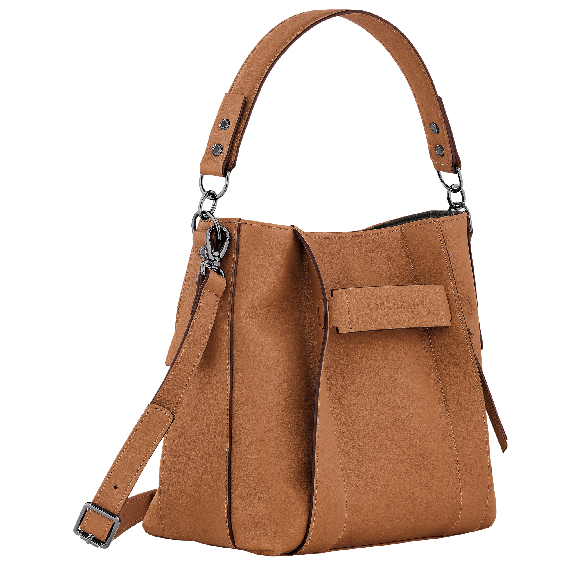 Crossbody bag S, Natural - View 3 of
6 - zoom in Longchamp 3D Crossbody bag S, Natural
