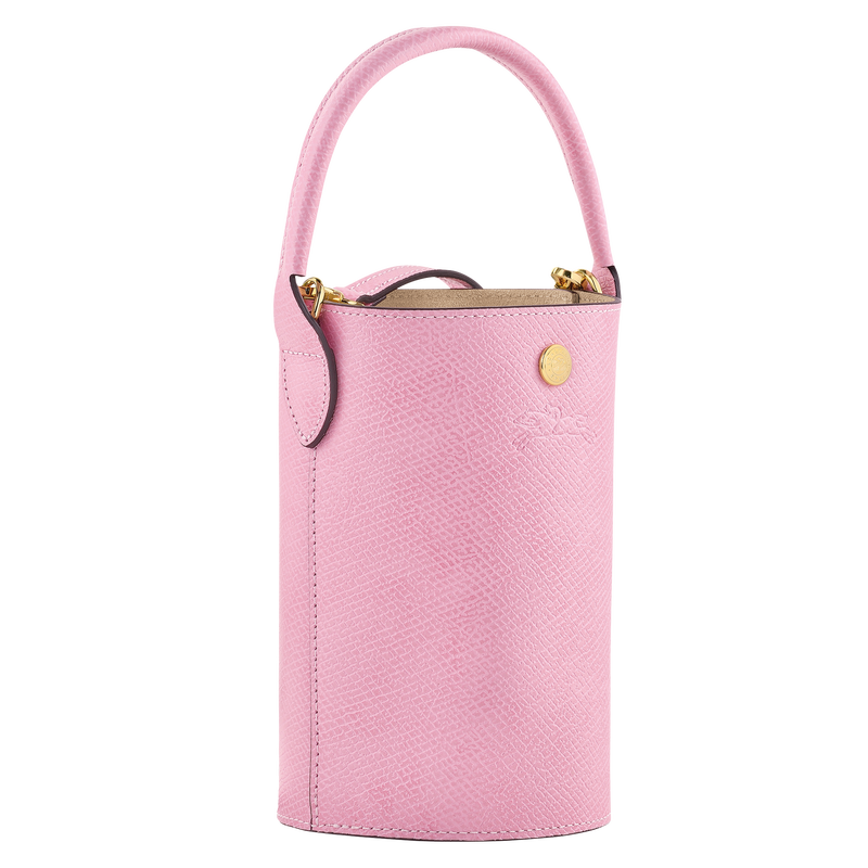 Umhängetasche XS Épure , Leder - Pink  - Ansicht 3 von 5