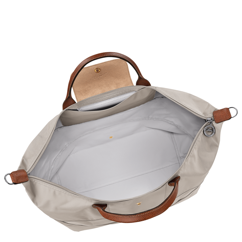 Le Pliage Original 可擴展旅行袋 , 卵石灰色 - 再生帆布  - 查看 5 7