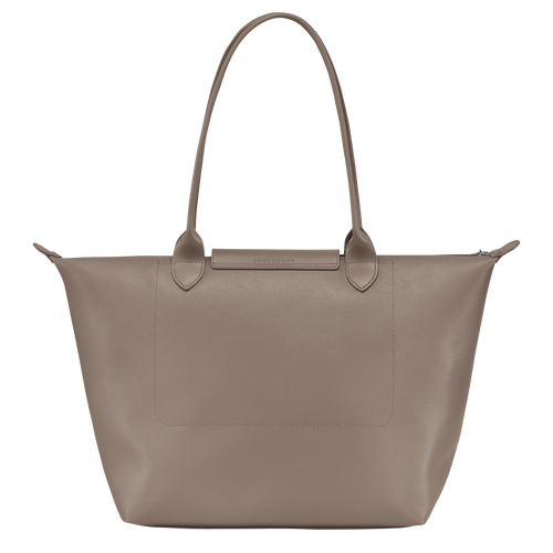 Le Pliage City L Tote bag , Taupe - Canvas - View 4 of 4