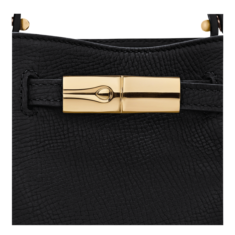 Beuteltasche XS Le Smart , Leder - Schwarz  - Ansicht 5 von 5