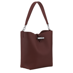 Le Roseau M Hobo bag , Burgundy - Leather