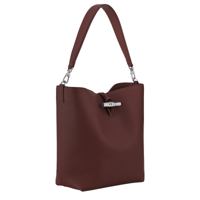 Le Roseau M Hobo bag , Burgundy - Leather