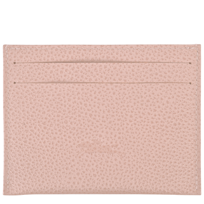 Karten Etui Le Foulonne Leder Nude Longchamp DE