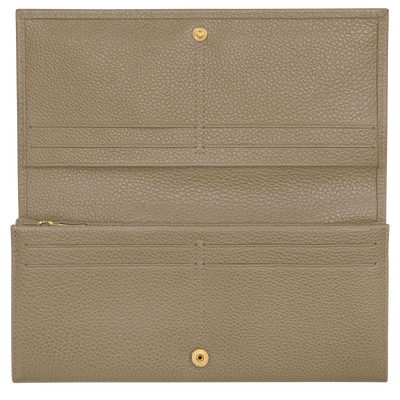 Le Foulonn&eacute; Carteira continental comprida, Liquen