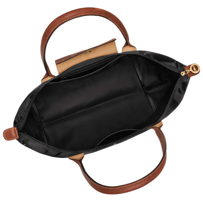 Le Pliage Original Bolso de hombro L , Lona reciclada - Negro  - Vista 5 de 6