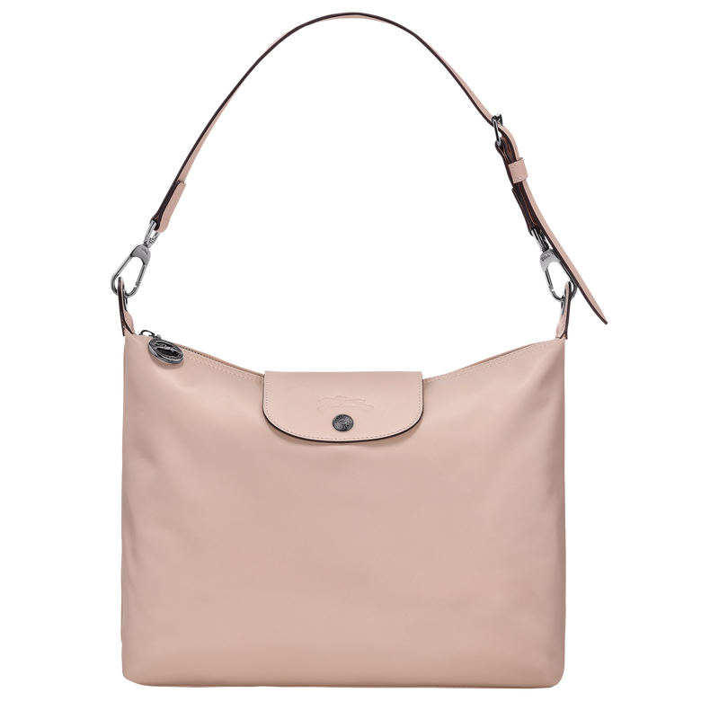 Longchamp le pliage medium leather hot sale