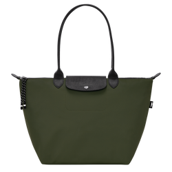 Le Pliage Energy 系列 肩揹袋 L , 卡其色 - 帆布
