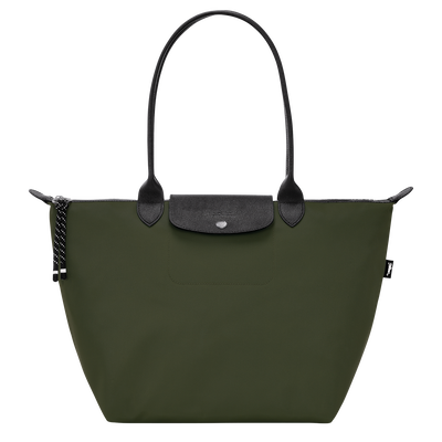 Shopping bag L Le Pliage Energy , Tela riciclata - Kaki