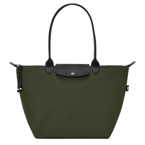 Shopper L Le Pliage Energy , Recyceltes Canvas - Khaki - Ansicht 1 von 6