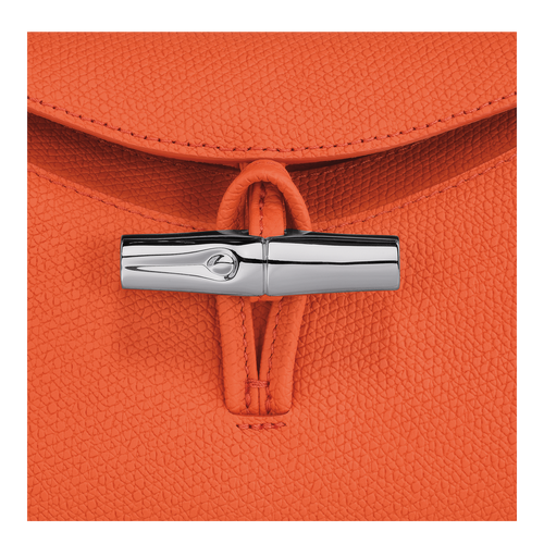 Roseau S Hobo bag , Orange - Leather - View 6 of  6