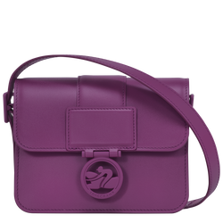 Box-Trot S Crossbody bag , Violet - Leather