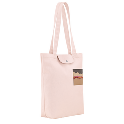 Caroline H&eacute;lain x Longchamp M Tote bag , Ballet - Canvas