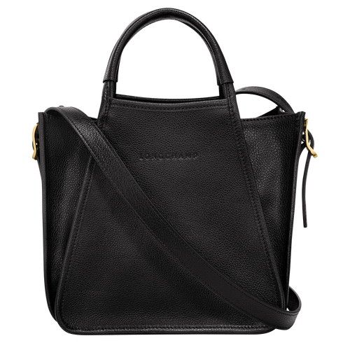 Le Foulonné S Handbag , Black - Leather - View 5 of 7