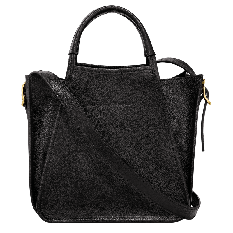 Le Foulonné S Handbag , Black - Leather  - View 5 of 7