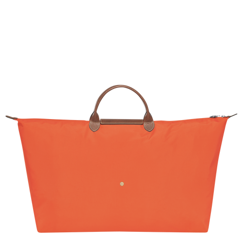 Le Pliage Original M Travel bag , Orange - Recycled canvas - View 4 of  6