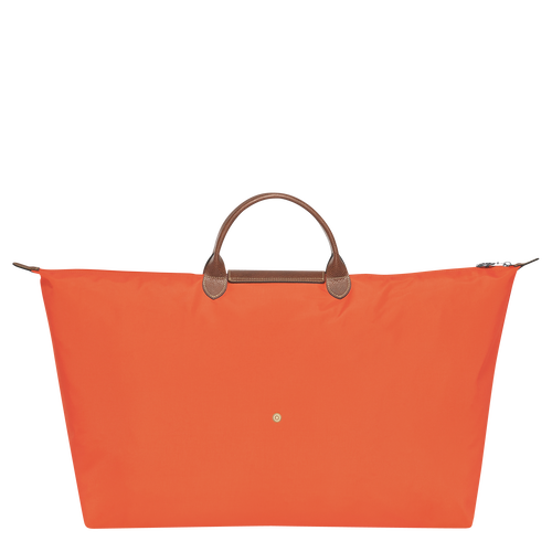 Le Pliage Original M Travel bag , Orange - Recycled canvas - View 4 of 6