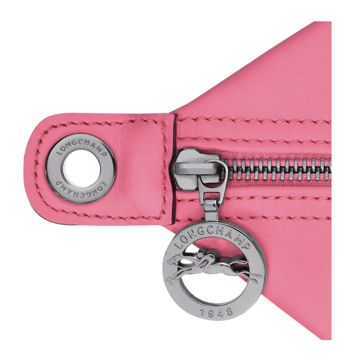 Schultertasche S Le Pliage Xtra , Leder - Pink - Ansicht 5 von 5