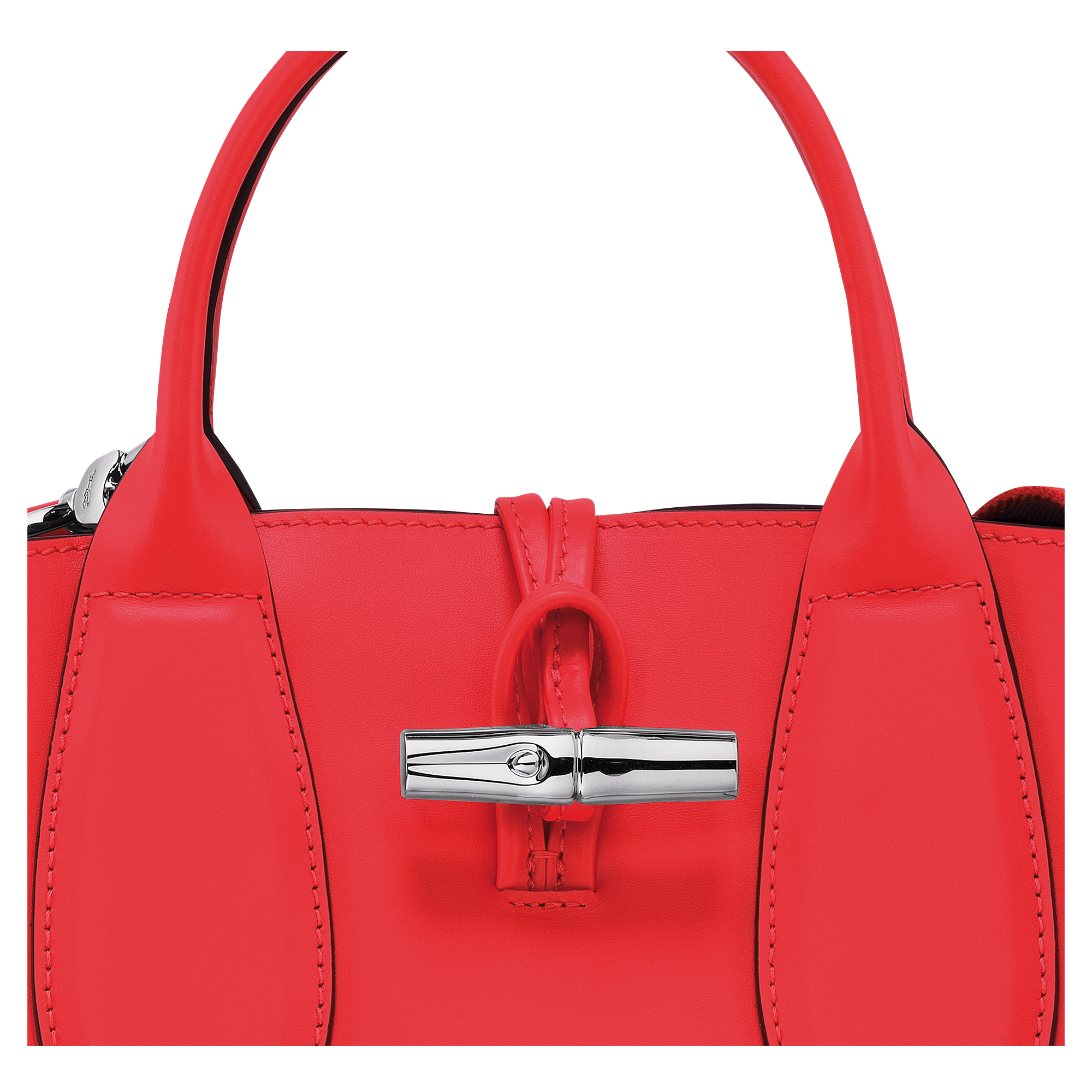 Roseau トップハンドルバッグ S, レッド