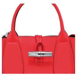 Roseau トップハンドルバッグ S, レッド