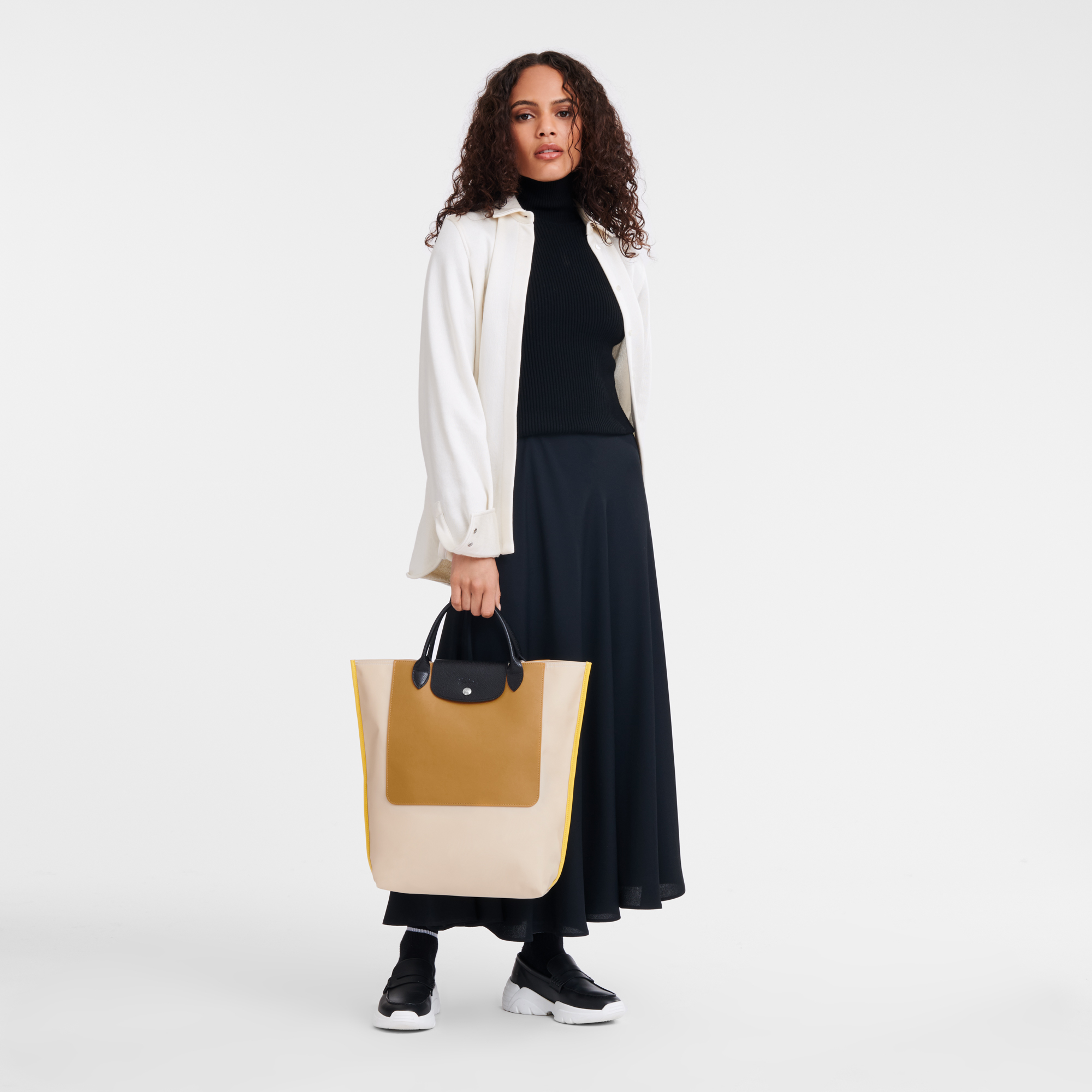 Bolso longchamp beige hotsell