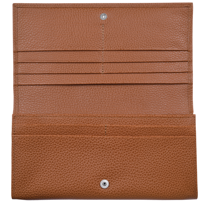 Long continental wallet Le Foulonné Caramel (L3146021F72) | Longchamp DK
