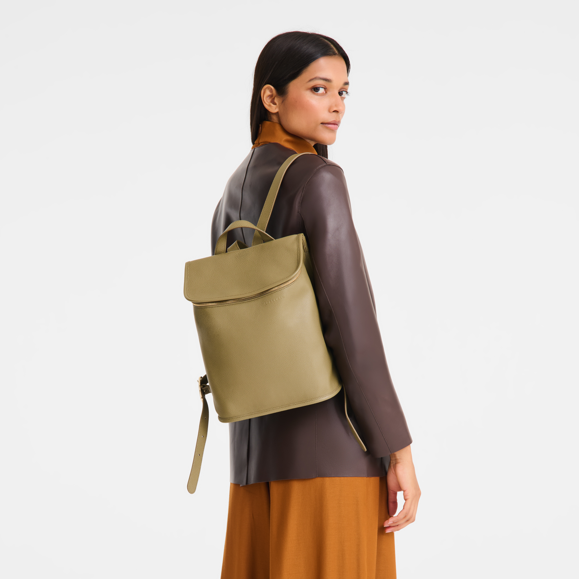 Le Foulonn&eacute; Mochila M, Liquen