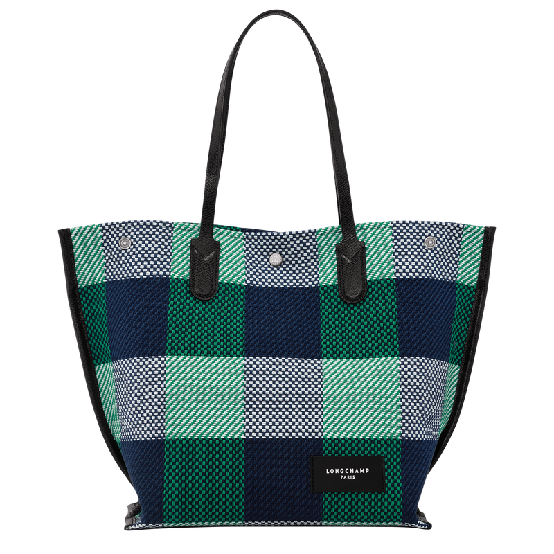 Sac cabas L Essential , Toile - Marine/Gazon  - Vue 4 de 5