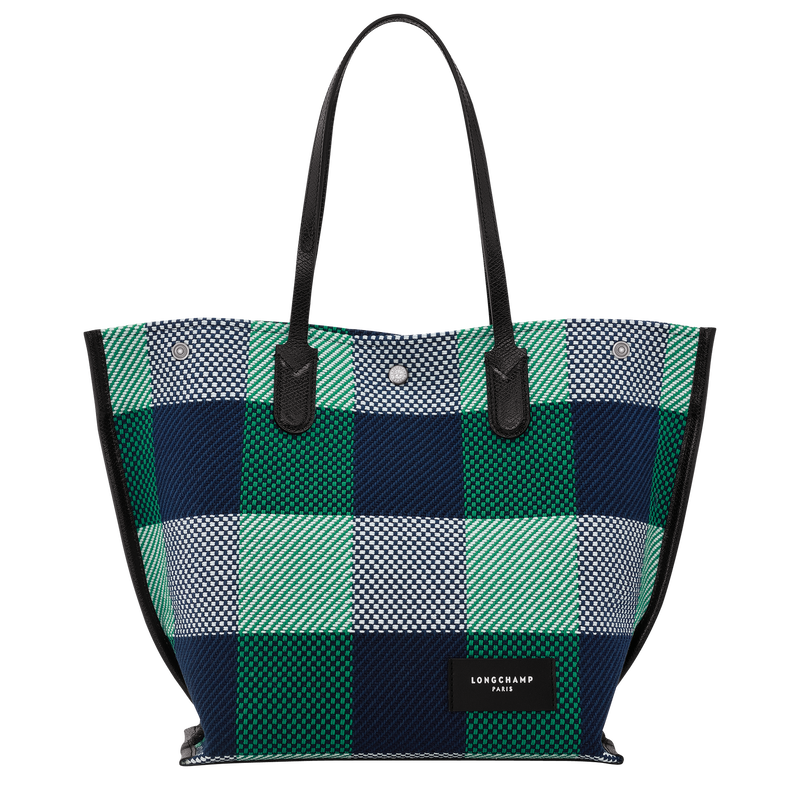 Essential L Tote bag , Navy/Lawn - Canvas  - View 4 of  5