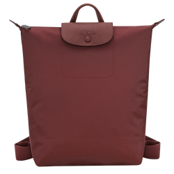 Le Pliage One M Backpack , Burgundy - Recycled canvas