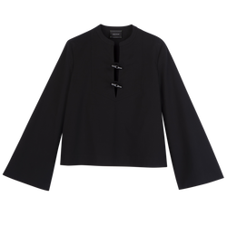 Shirt , Black - Popelin