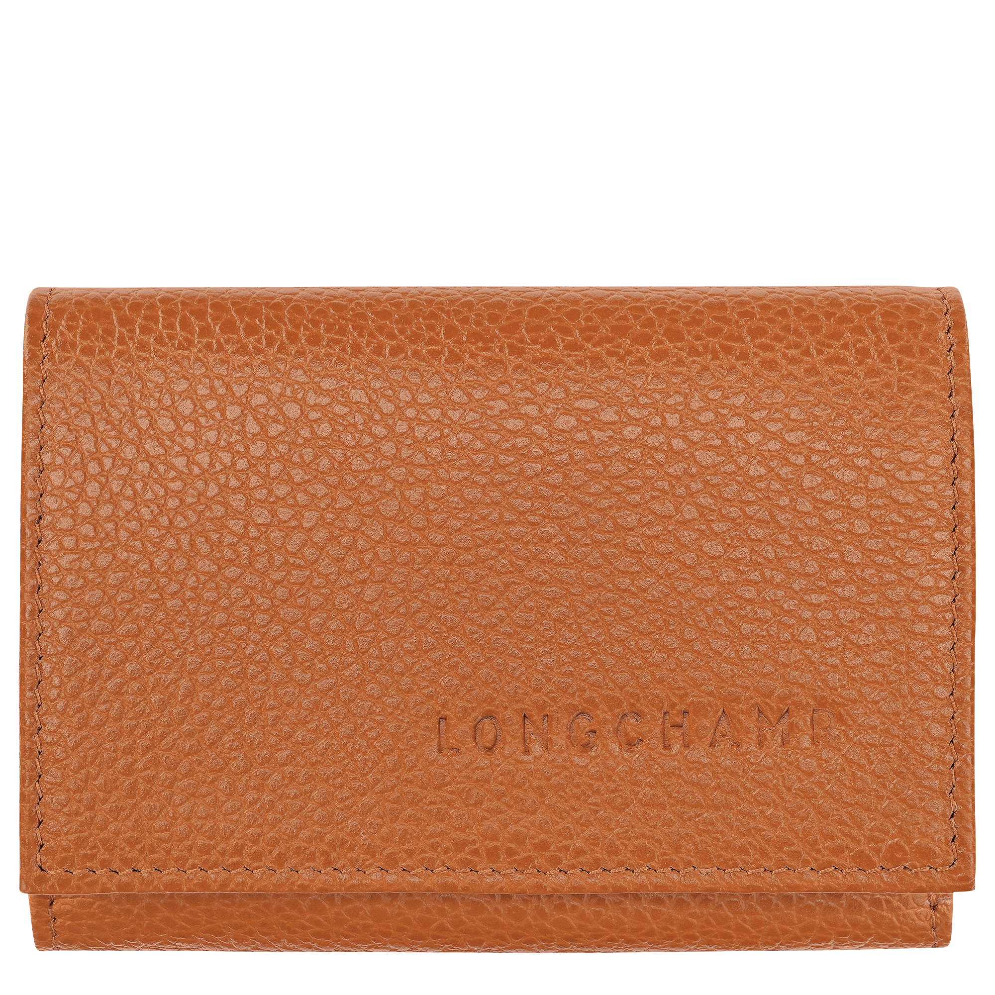 Le Foulonn&eacute; Compact wallet, Amber