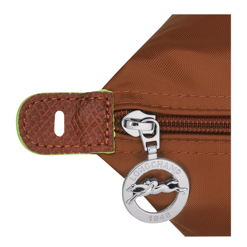 Le Pliage Green S Travel bag , Cognac - Recycled canvas - View 5 of  6
