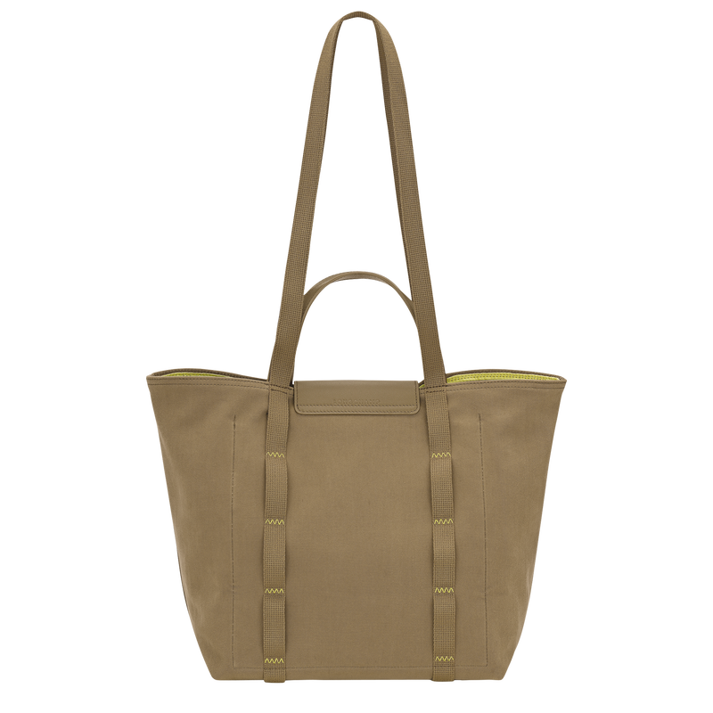 Le Pliage Collection M Tote bag , Lichen - Canvas  - View 4 of  7