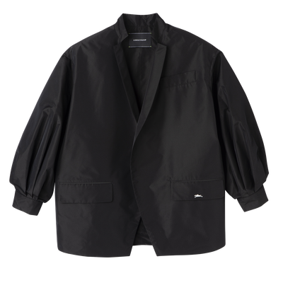 Veste kimono , Techno-taffetas - Noir