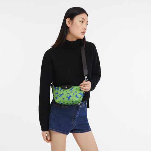 Le Pliage Collection XS Crossbody bag , Lawn - Canvas - View 2 of  3