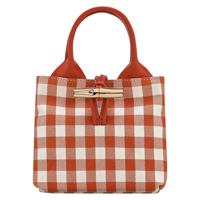 Le Roseau Bolso con asa superior XS , Tela - Corteza