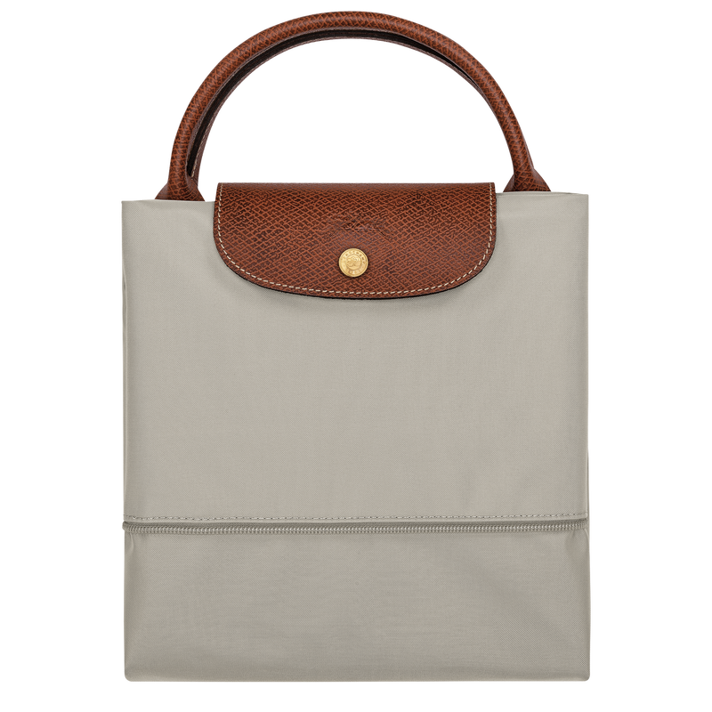 Borsa da viaggio espandibile Le Pliage Original , Tela riciclata - Grigio Verde  - View 7 of  7