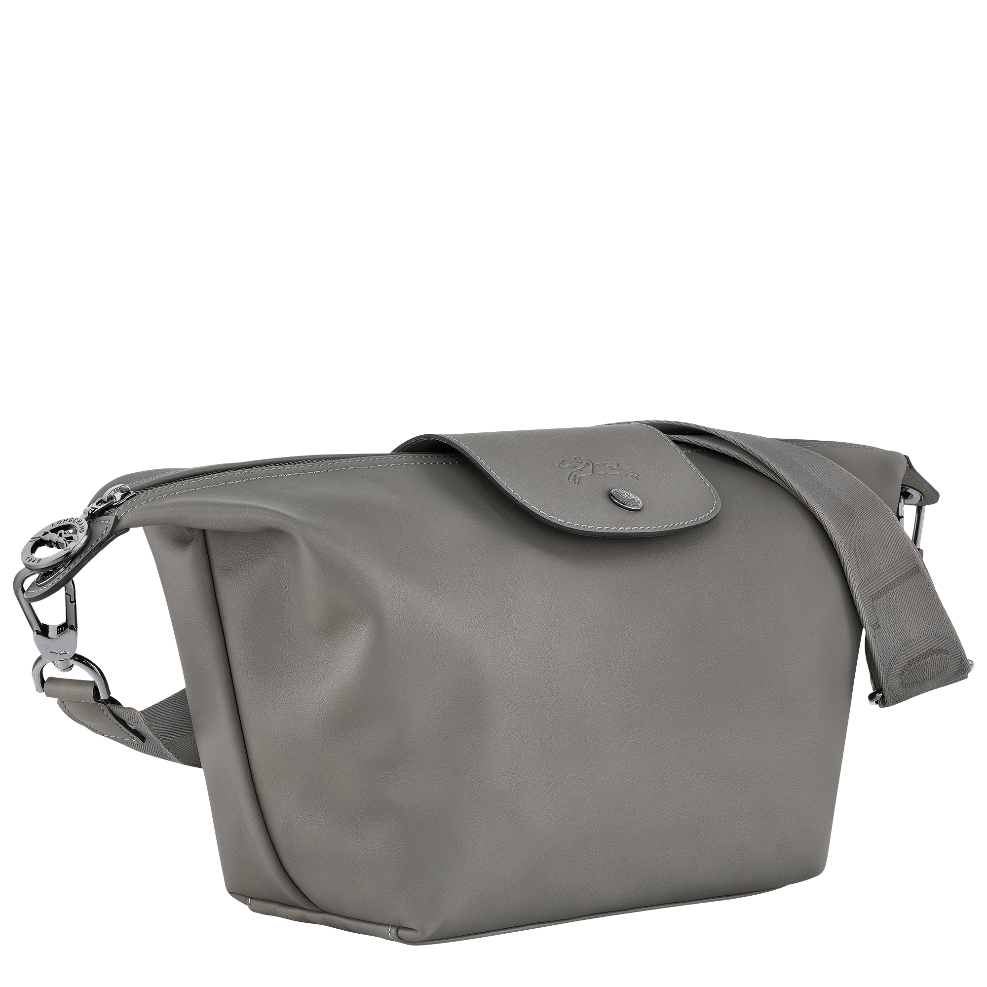 Longchamp Le Pliage Xtra hobo bag M - light grey. Extra large capacity