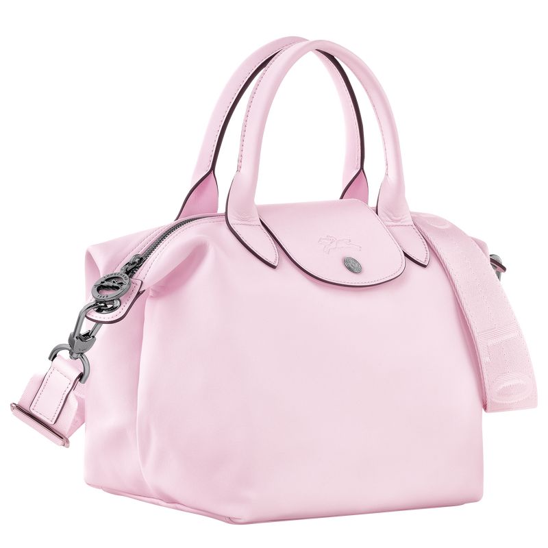 Le Pliage Xtra S Handbag , Petal Pink - Leather  - View 3 of  6