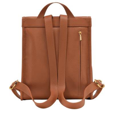 Le Foulonné Backpack M, Caramel
