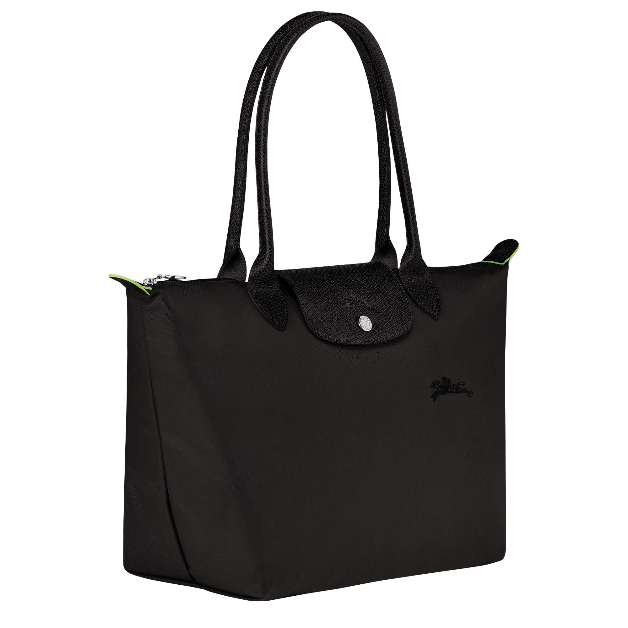 Le Pliage Green Tote bag M, Black