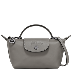 Le Pliage Xtra XS Pouch , Turtledove - Leather