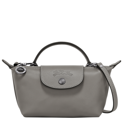 Le Pliage Xtra XS Pouch Turtledove - Leather | Longchamp US
