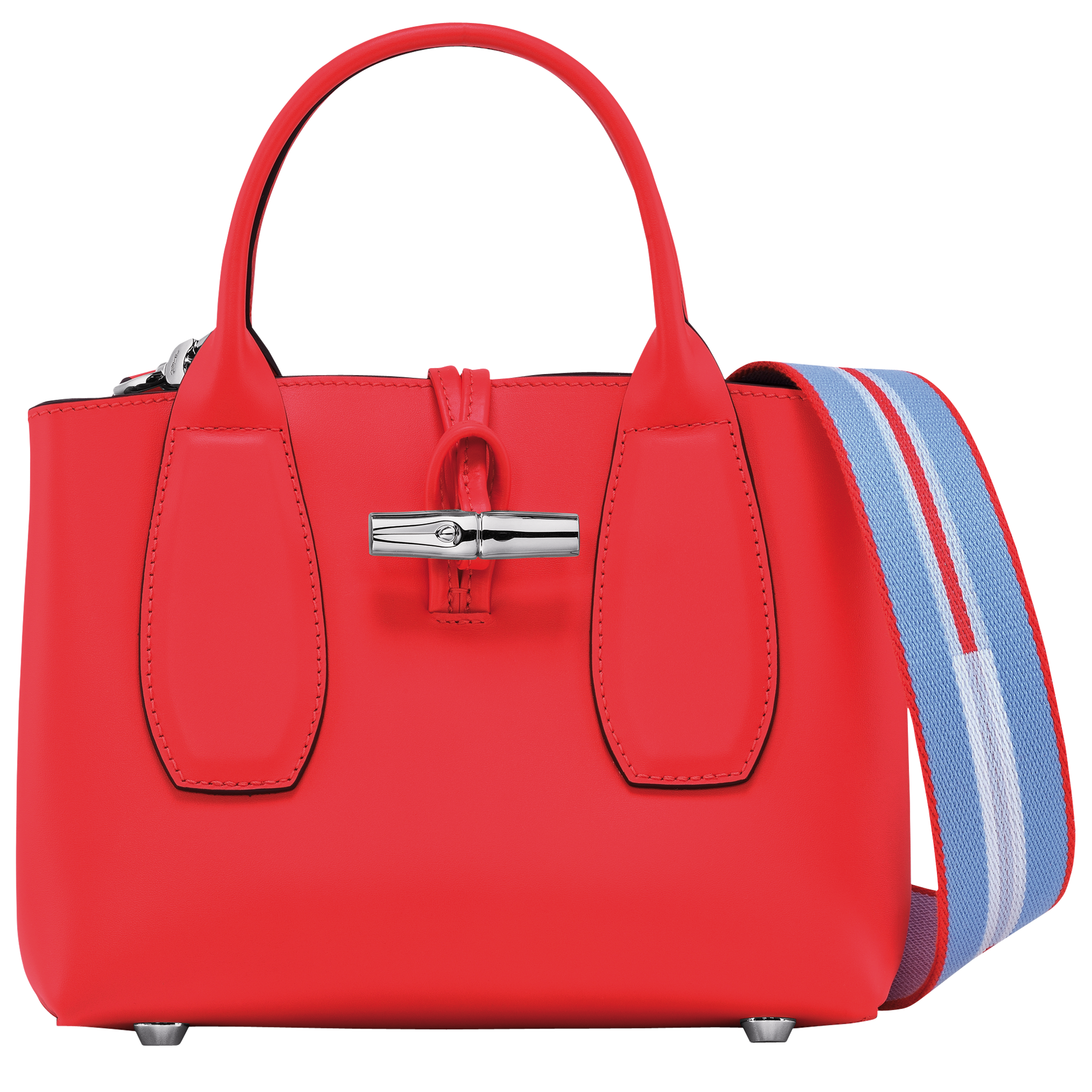 Roseau トップハンドルバッグ S, レッド