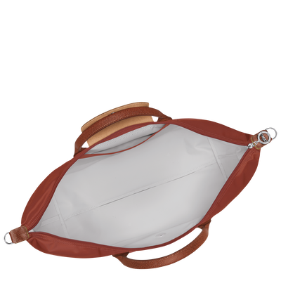 Le Pliage Green Travel bag expandable, Chestnut