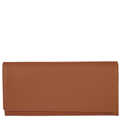 Le Foulonné 系列 長型錢包 , 淡紅褐色 - 皮革