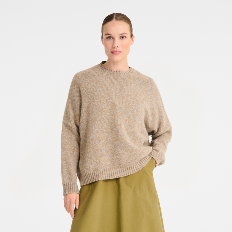 Sweater , Sand - Knit  - View 3 of  4