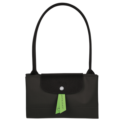 Le Pliage Green Schoudertas L, Zwart